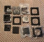 Gira schakelmateriaal mat zwart partij nieuw, Doe-het-zelf en Verbouw, Elektra en Kabels, Ophalen of Verzenden, Nieuw