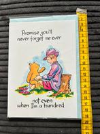 42. Wenskaart Winnie the Pooh, Ophalen of Verzenden