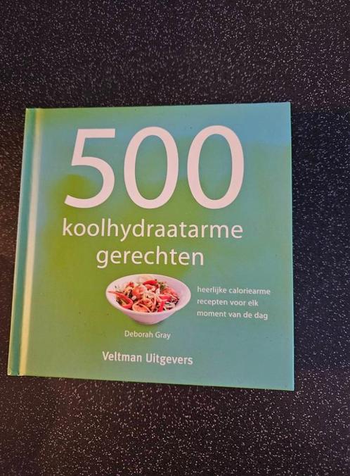 500 koolydraatarme gerechten, Boeken, Kookboeken, Zo goed als nieuw, Verzenden
