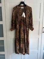 Ba&sh Paris jurk maat 2/M lang bruin oranje, Maat 38/40 (M), Bruin, Nieuw, Ophalen of Verzenden