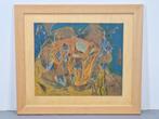 Surrealistische compositie Piet Koenen Moderne art abstract, Antiek en Kunst, Ophalen of Verzenden