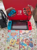 Nintendo switch, Ophalen, Met games, Met 2 controllers, Zo goed als nieuw