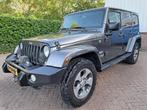 Jeep Wrangler 2.8 CRD Sahara LEER/CLIMAT/CRUISE/NAVI/4WD LIE, Auto's, Bestelauto's, Gebruikt, Euro 6, 4 cilinders, Bedrijf