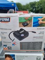 Ferm Mini Compressor 12V - Nieuw in doos!, Ophalen of Verzenden, Nieuw
