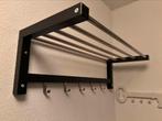 TJUSIG Kapstok + TJUSIG Bank met Schoenenrek, Huis en Inrichting, Woonaccessoires | Kapstokken, Ophalen, Zo goed als nieuw, Wandkapstok