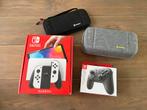 Nintendo Switch Oled, Pro controller, tomtoc cases, Ophalen of Verzenden, Zo goed als nieuw, Met 1 controller, Switch OLED