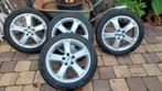 17 inch Aluminium velgen met reserve band Ford Mondeo, Auto-onderdelen, Ophalen, 215 mm, 16 inch, Zomerbanden