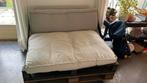 Pallet bank met kussens, Tuin en Terras, Ophalen, Gebruikt, Hout