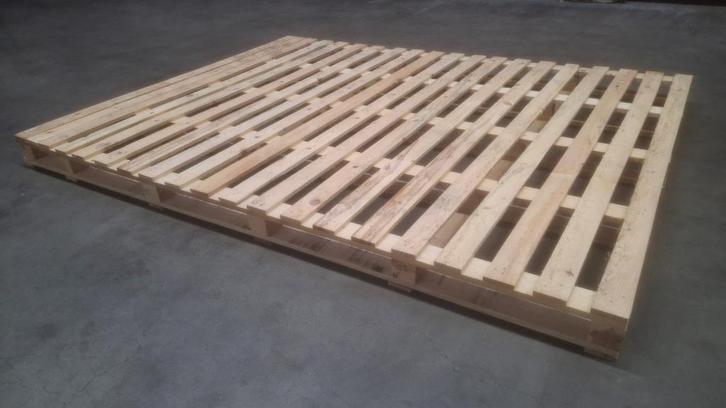 Pallets XXL, Doe-het-zelf en Verbouw, Hout en Planken, Zo goed als nieuw, Pallet, Vuren, 250 tot 300 cm, 50 mm of meer, Ophalen