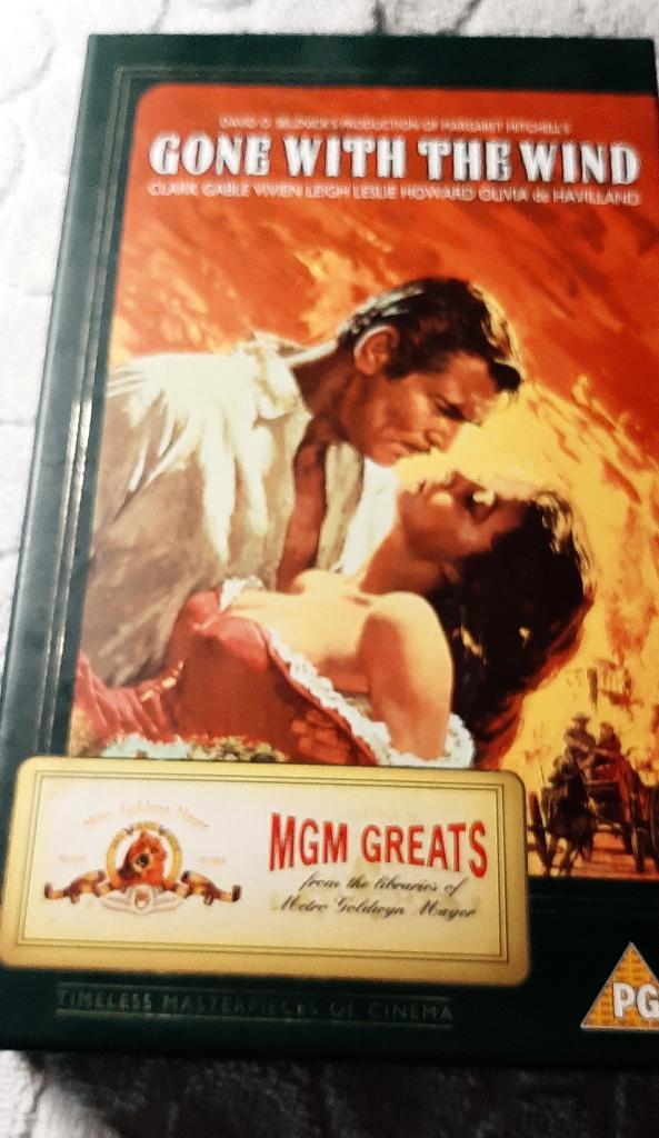 VHS - Videotape - Gone with the wind, Cd's en Dvd's, VHS | Film, Zo goed als nieuw, Drama, Vanaf 9 jaar, Ophalen of Verzenden