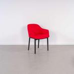 6x Vitra Softshell stoel Rood Stof – Zwart, Huis en Inrichting, Niet ingevuld, Niet ingevuld, Ophalen of Verzenden, Zo goed als nieuw