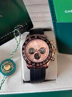 Rolex zwart met rose goud, Sieraden, Tassen en Uiterlijk, Horloges | Heren, Overige merken, Overige materialen, Verzenden, Polshorloge