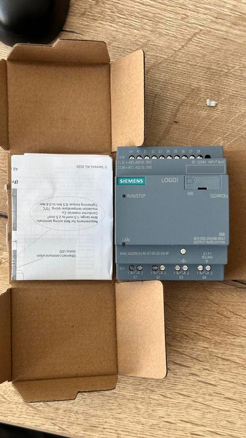 Siemens LOGO! 12/24RCE Logic Module - Nieuwstaat 6ED1052-2MD, Hobby en Vrije tijd, Elektronica-componenten, Nieuw, Ophalen of Verzenden