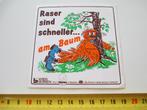 sticker Raser sind schneller .... am Baum, Ophalen, Zo goed als nieuw