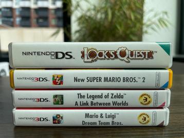 Nintendo games – Zelda, Mario, Dream Team, Lock’s Quest beschikbaar voor biedingen