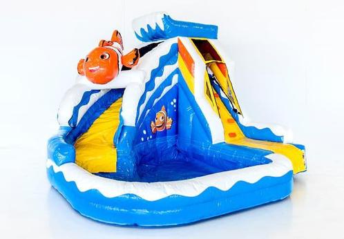 Nemo Springkussen huren - Noord & Zuid Scharwoude, Schagen, Hobby en Vrije tijd, Feestartikelen | Verhuur, Overige, Ophalen