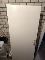 Witte Binnendeur, Gebruikt, 80 tot 100 cm, Binnendeur, Ophalen of Verzenden