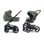 Mutsy kinderwagen wandelwagen groen/cognac/zwart, Kinderen en Baby's, Kinderwagens en Combinaties, Gebruikt, Mutsy, Verstelbare duwstang