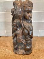 Houten beeldje uit Tanzania, levensboom (260725s), Antiek en Kunst, Kunst | Niet-Westerse kunst, Ophalen of Verzenden