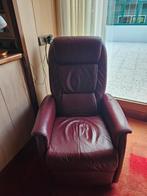 MOET WEG 2 FAUTEUILS  ELEKTRISCHE, Ophalen, Zo goed als nieuw, 50 tot 75 cm, Leer
