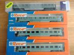 4 Roco passagiers rijtuigen, Hobby en Vrije tijd, Gelijkstroom of Wisselstroom, Wagon, Ophalen of Verzenden, Roco