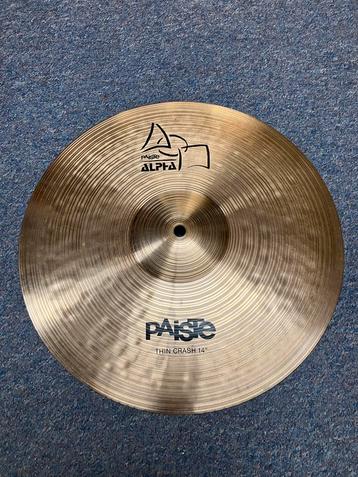 Paiste Alpha thin crash 14” beschikbaar voor biedingen