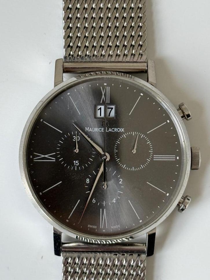 Maurice Lacroix Eliros Chronograph – Swiss Made, Sieraden, Tassen en Uiterlijk, Horloges | Heren, Gebruikt, Polshorloge, Overige merken