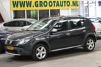 Dacia Sandero 1.6 Stepway NAP, Airco, Stuurbekrachtiging, Auto's, Dacia, Stof, Gebruikt, Zwart, 4 cilinders