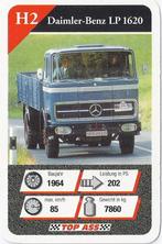 Kw 2905 autokaartje h2 daimler benz lp 1620, Verzenden, Zo goed als nieuw, Auto's