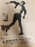 Paginagrote A3 advertentie DAVID BOWIE Lodger release, Ophalen of Verzenden