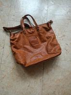 Grote Campomaggi shopper draagtas dik rundleer cognac Italy, Ophalen of Verzenden, Gebruikt, Bruin, Shopper