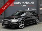 Audi A3 Sportback 1.4 TFSI COD S-LINE/150PK/S-TRONIC/ACC/DCC, Zwart, 4 cilinders, 150 pk, Leder en Stof