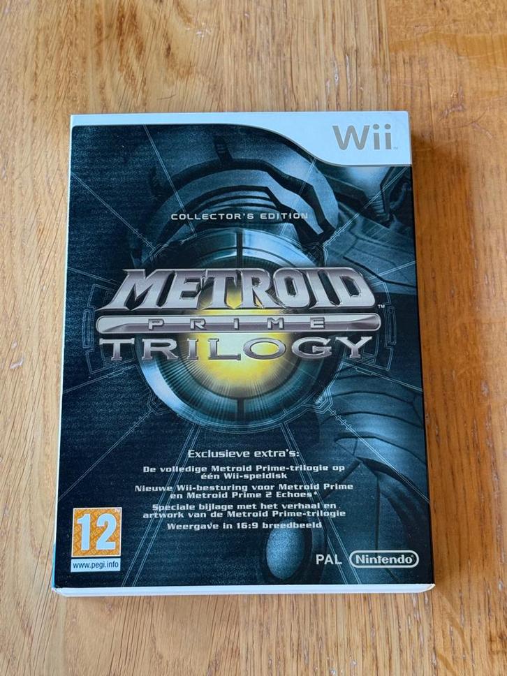 Metroid Prime Trilogy - Wii, Spelcomputers en Games, Games | Nintendo Wii, Zo goed als nieuw, Avontuur en Actie, 1 speler, Vanaf 12 jaar