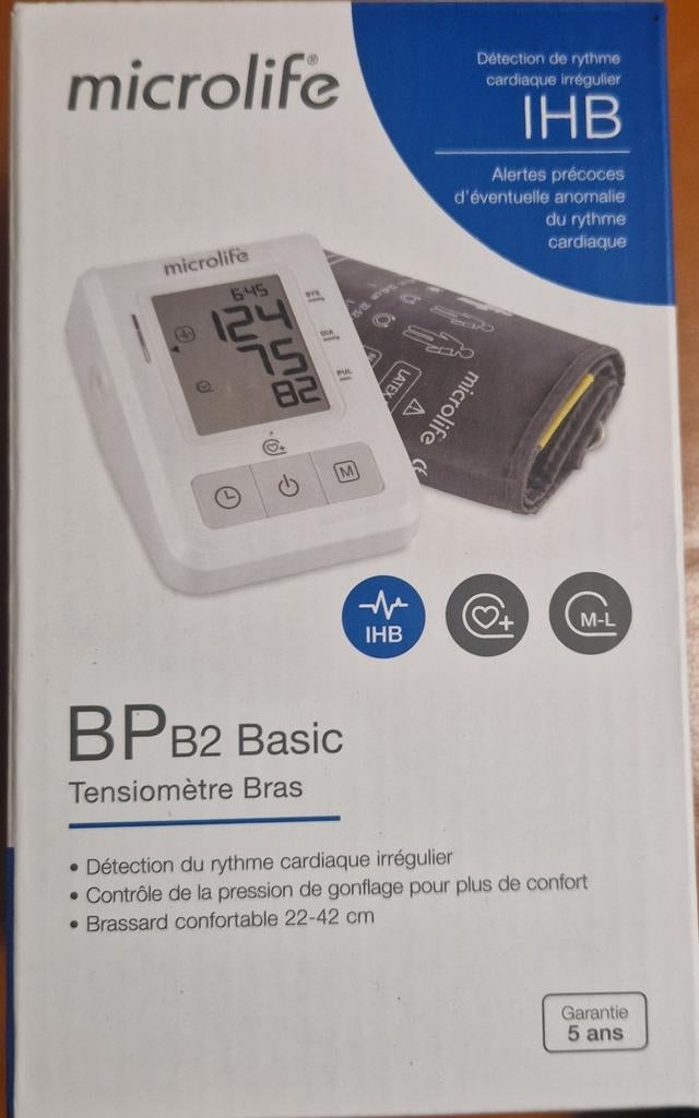 Microlife BP B2 Basic Bloeddrukmeter, Ophalen of Verzenden