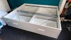 Brimnes IKEA bedframe 160x200, Ophalen, Wit, Tweepersoons, Zo goed als nieuw