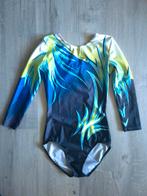 Turnpakje maat 146/152, Sport en Fitness, Turnen, Blauw, Ophalen of Verzenden, Zo goed als nieuw, Turnpak(je)