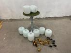 8 vintage hanglampen, Huis en Inrichting, Lampen | Hanglampen, Ophalen, Gebruikt, Glas, Minder dan 50 cm