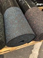 Rubber op Rol (1m x 10m) EPDM fijn rubbergranulaat, Nieuw, Magazijnweg 14, Info@stuntgras.nl, Stuntgras BV
