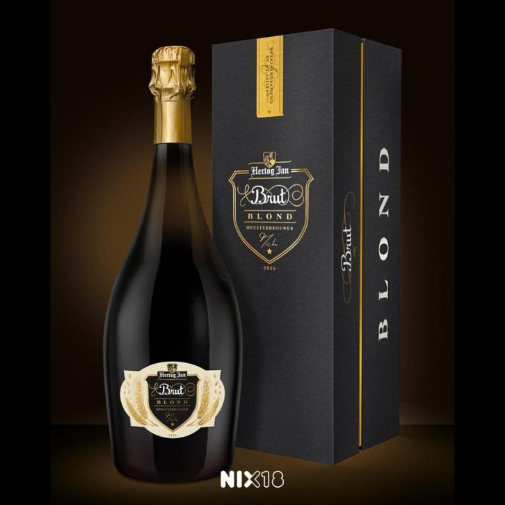 Hertog Jan Brut Blond, 2024, Verzamelen, Biermerken, Nieuw, Flesje(s), Hertog Jan, Ophalen of Verzenden