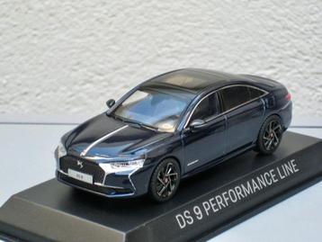 DS 9 Performance Line donkerblauw Norev 1:43 beschikbaar voor biedingen