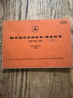 Mercedes W114 Onderdelen Boekje 230-250 (1968), Ophalen of Verzenden