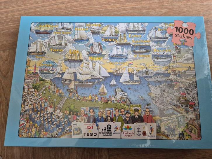 Puzzel 1000 stukjes Sail Den Helder - Nieuw!, Hobby en Vrije tijd, Denksport en Puzzels, Nieuw, 500 t/m 1500 stukjes, Ophalen of Verzenden