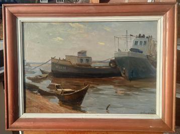 Fedor Pavlovich Uisipenko (1917-2000) Op Volga rivier 1962 beschikbaar voor biedingen