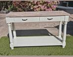 Sidetable met lades, Huis en Inrichting, Gebruikt, 100 tot 150 cm, Ophalen of Verzenden, Landelijk