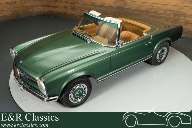 Mercedes 230SL Cabriolet | 1967, Auto's, Oldtimers, Bedrijf, Te koop, Lederen bekleding, Open dak, Mercedes-Benz, Benzine, Cabriolet