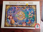 Schmidt puzzel, 1000 stukjes, Astrologie, Gebruikt, Ophalen of Verzenden