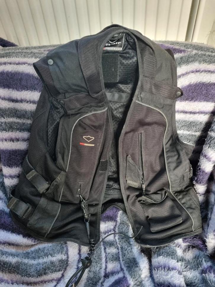 Hit-Air airbag vest - Zwart M, Dieren en Toebehoren, Paardrijkleding, Zo goed als nieuw, Ophalen of Verzenden
