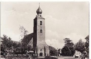 Oostvoorne a. Zee (Zld) Ned. Herv. kerk 1959.  beschikbaar voor biedingen