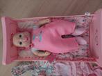 Baby Annabelle inclusief bedje en kleertjes, Kinderen en Baby's, Speelgoed | Poppen, Ophalen, Zo goed als nieuw, Babypop