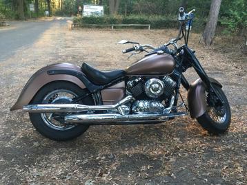  Yamaha Dragstar KVS 650cc in mooie bronskleur beschikbaar voor biedingen
